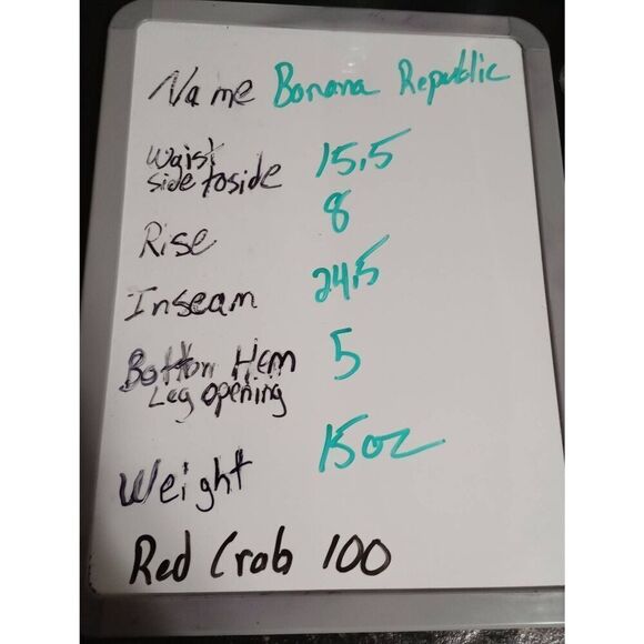 Banana Republic Pants Ladies 6 Petite Sloan Black White - Picture 9 of 9